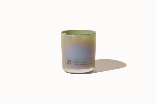 Chalet - Leather & Firewood Holiday Candle