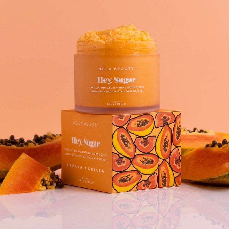 Papaya Vanilla Sugar Body Scrub (NCLA Beauty)