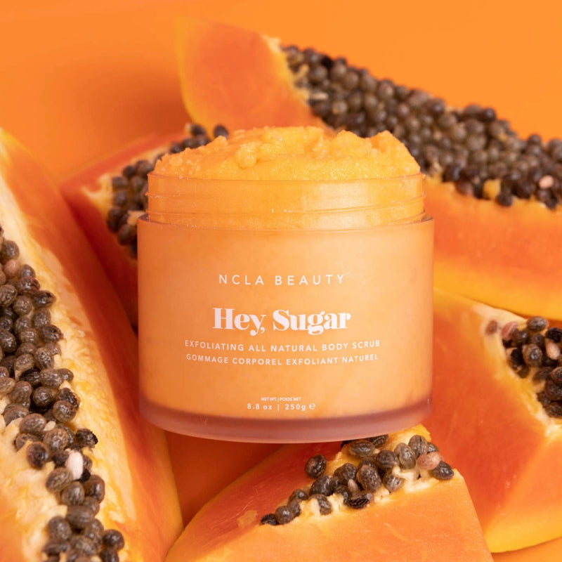 Papaya Vanilla Sugar Body Scrub (NCLA Beauty)