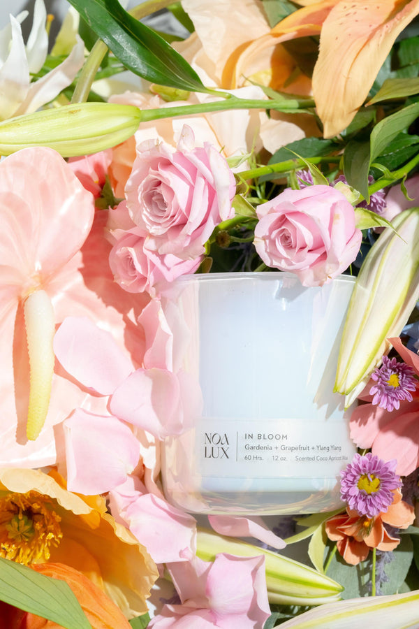 In Bloom - Gardenia & Grapefruit Candle (Discontinued)