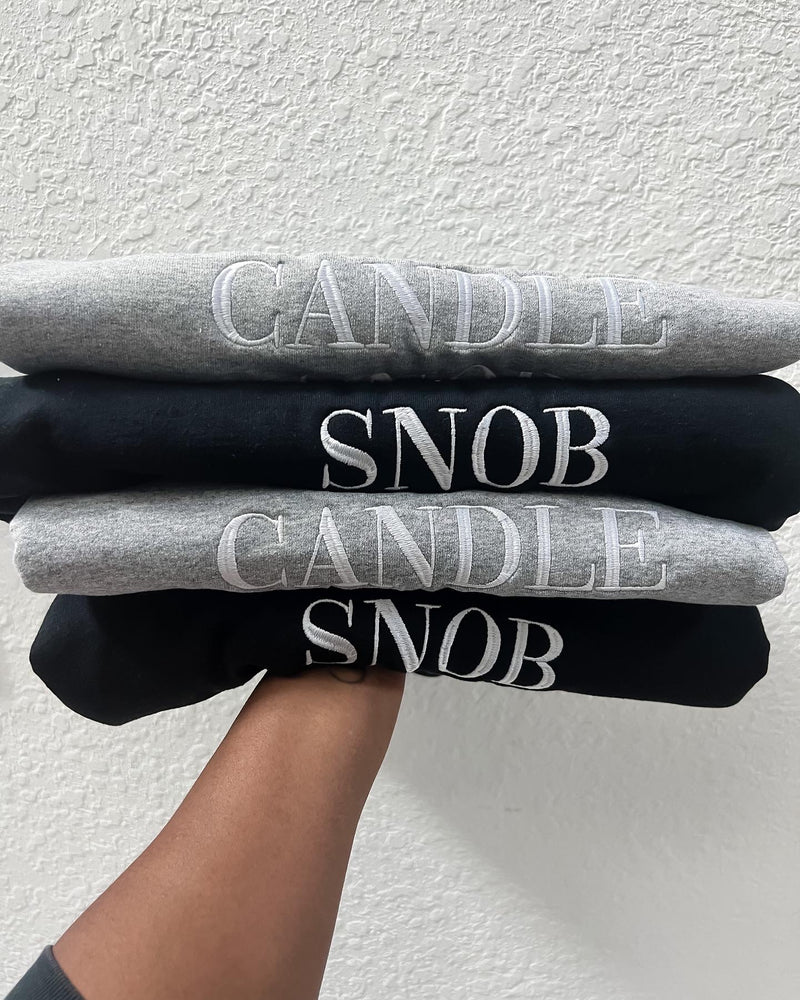 Candle Snob Crew Neck Sweater