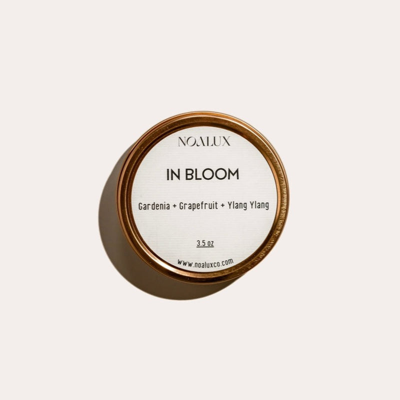 In Bloom - Gardenia & Grapefruit Travel Candle