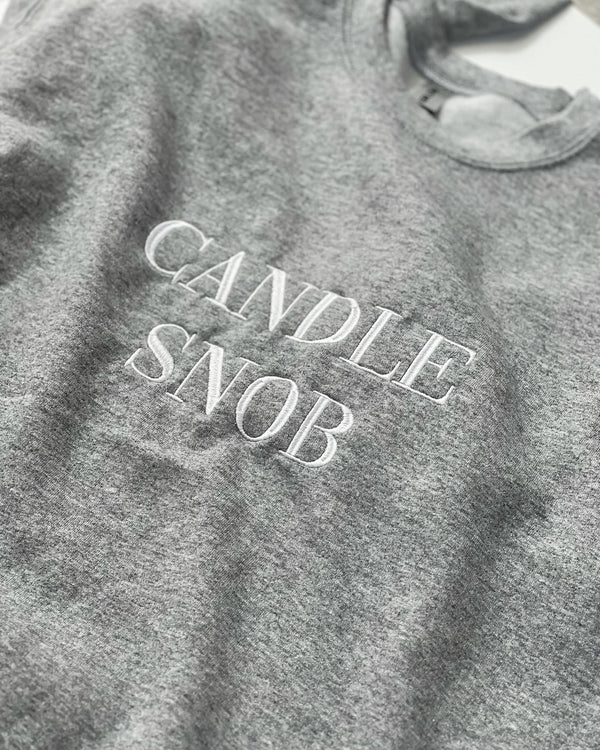 Candle Snob Crew Neck Sweater